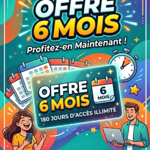 Offre 6 mois